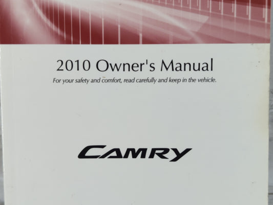 2010 Toyota Camry Owners Manual Book Guide P/N:01999-33840 OEM Used Auto Parts