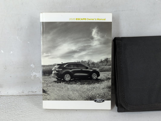 2020 Ford Escape Owners Manual Book Guide P/N:LJ519A321 AA OEM Used Auto Parts