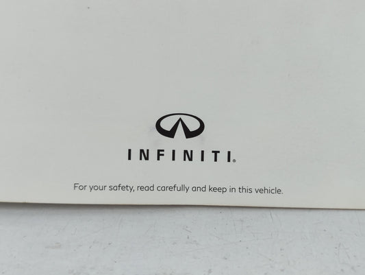 2019 Infiniti Qx50 Owners Manual Book Guide P/N:OM19E0 0J55U1 OEM Used Auto Parts
