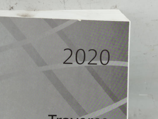 2020 Chevrolet Traverse Owners Manual Book Guide P/N:84337754 A OEM Used Auto Parts