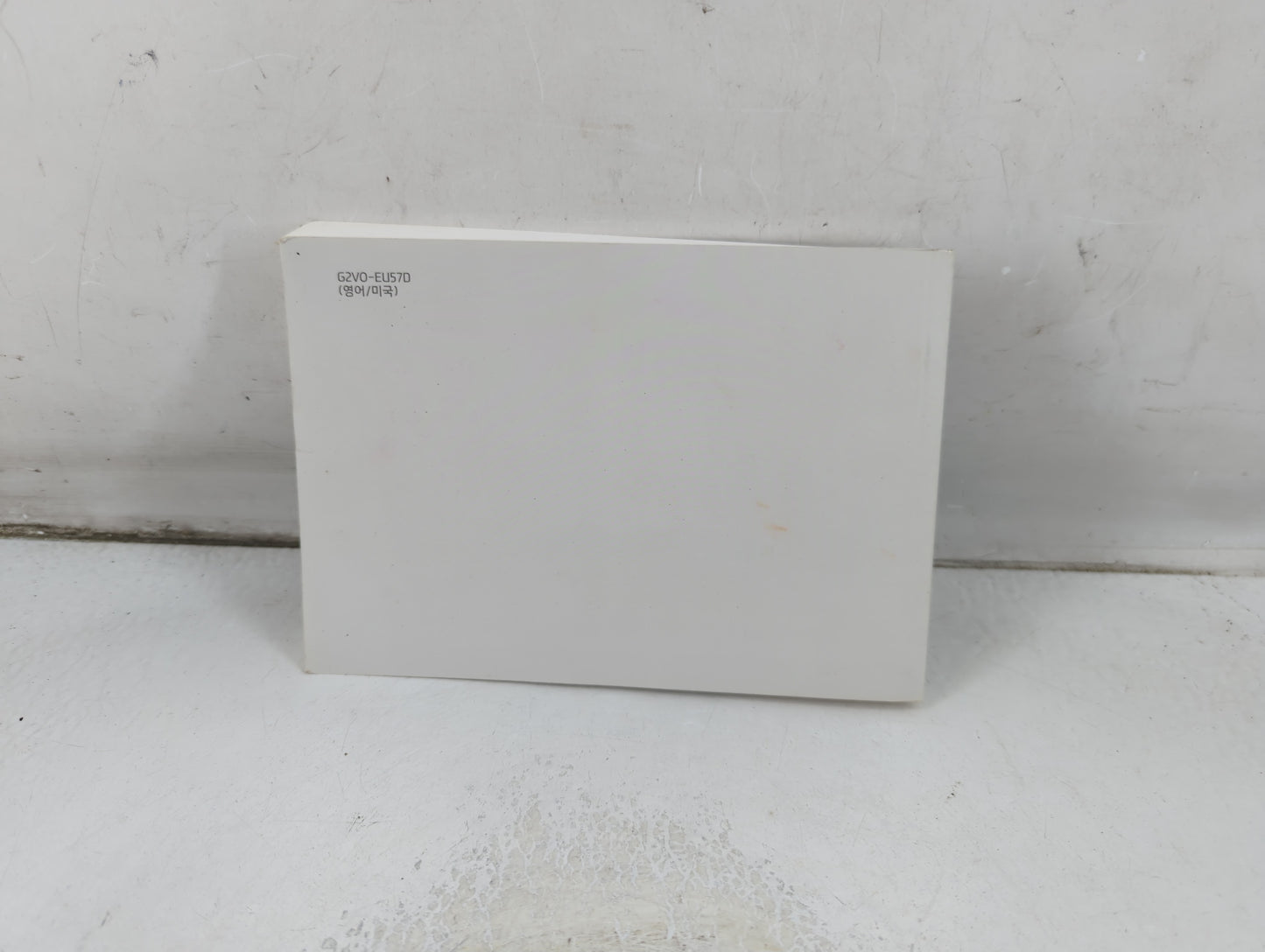 2016 Hyundai Veloster Owners Manual Book Guide P/N:G2V0-EU57D OEM Used Auto Parts