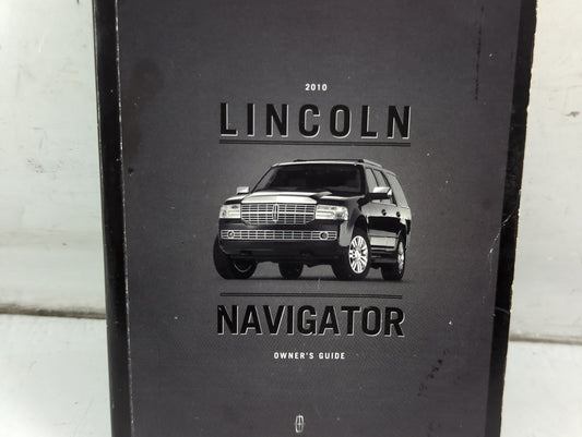 2010 Lincoln Navigator Owners Manual Book Guide P/N:AL7J 19A321 AA OEM Used Auto Parts