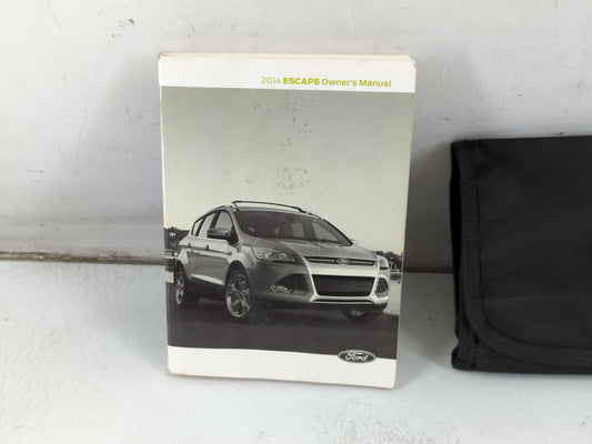 2014 Ford Escape Owners Manual Book Guide P/N:EJ5J 19A321 AB OEM Used Auto Parts