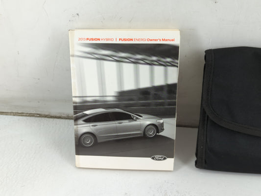 2013 Ford Fusion Owners Manual Book Guide P/N:DE5J 19A321 DB OEM Used Auto Parts