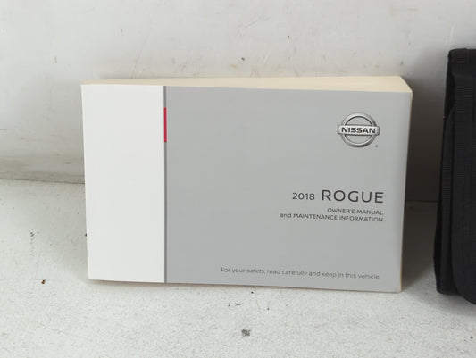 2018 Nissan Rogue Owners Manual Book Guide P/N:OM18EA 0T32U0 OEM Used Auto Parts