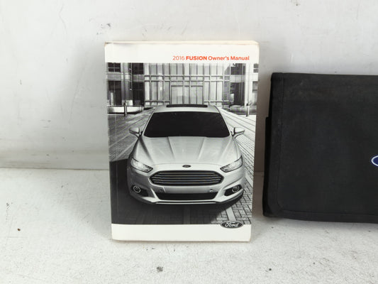 2016 Ford Fusion Owners Manual Book Guide P/N:GE5J 19A321 AA OEM Used Auto Parts