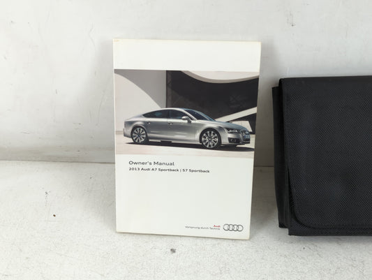 2013 Audi A7 Owners Manual Book Guide P/N:1325614GA23 OEM Used Auto Parts