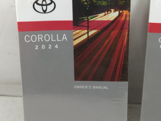 2024 Toyota Corolla Owners Manual Book Guide P/N:01999-02684 OEM Used Auto Parts