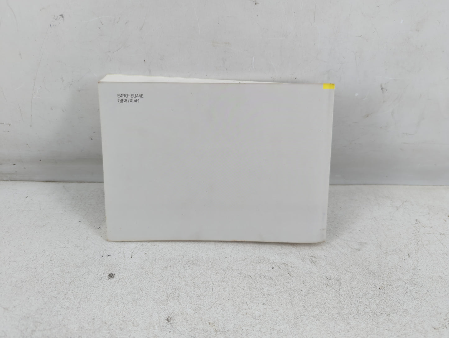 2014 Hyundai Sonata Owners Manual Book Guide P/N:E4R0-EU44E OEM Used Auto Parts