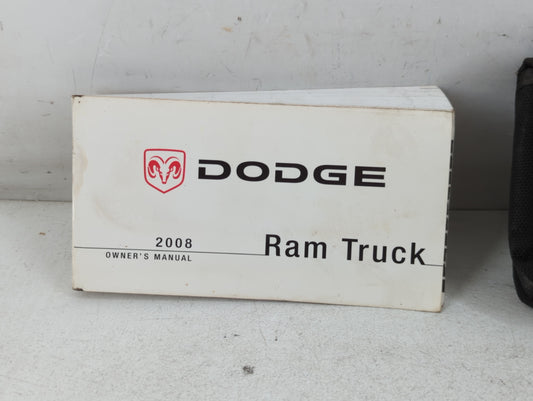 2008 Dodge Ram 1500 Owners Manual Book Guide OEM Used Auto Parts