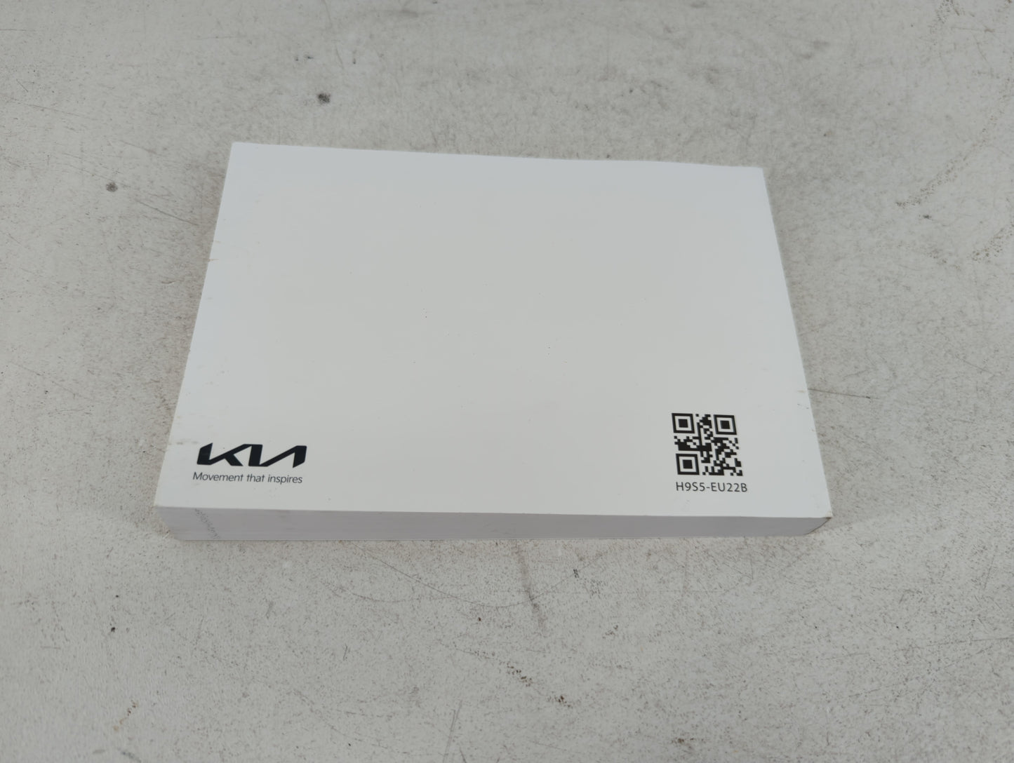 2022 Kia Rio Owners Manual Book Guide P/N:H9S5-EU22B OEM Used Auto Parts