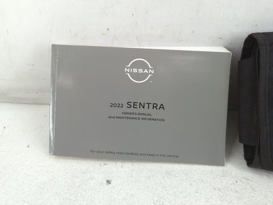 2022 Nissan Sentra Owners Manual Book Guide P/N:OM22EM 0B18U0 OEM Used Auto Parts