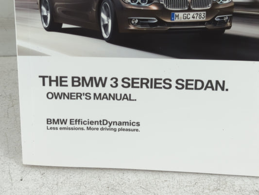 2012 Bmw X3 Owners Manual Book Guide OEM Used Auto Parts