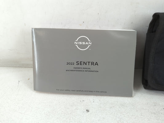 2022 Nissan Sentra Owners Manual Book Guide P/N:OM22EM 0B18U0 OEM Used Auto Parts