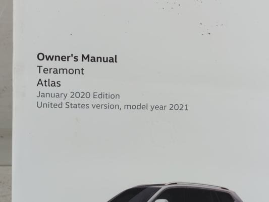 2021 Volkswagen Atlas Owners Manual Book Guide P/N:3CN012723SE OEM Used Auto Parts