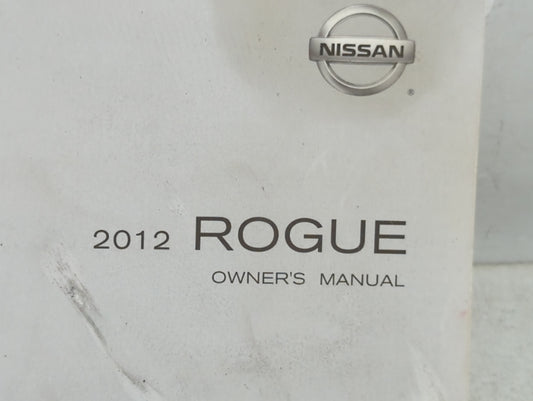 2012 Nissan Rogue Owners Manual Book Guide P/N:OM2E-0S35U0 OEM Used Auto Parts