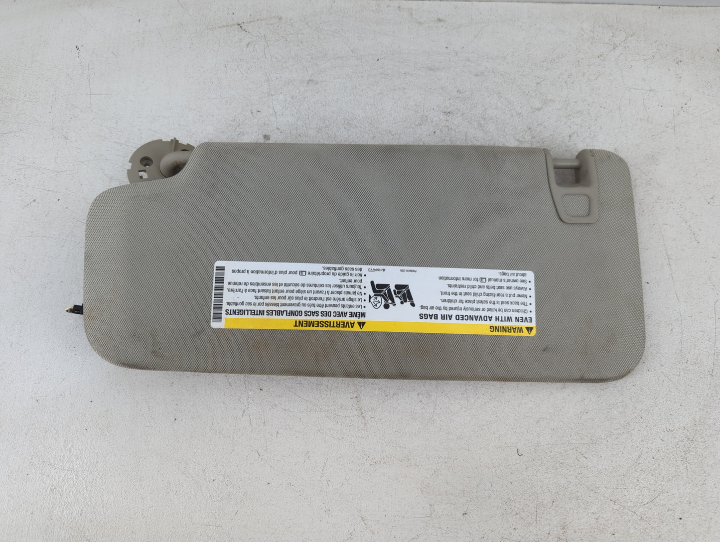 2013-2021 Buick Encore Sun Visor Shade Replacement Passenger Right Mirror Fits Fits 2013 2014 2015 2016 2017 2018 2019 2020 2021 OEM Used Auto Parts - Oemusedautoparts1.com