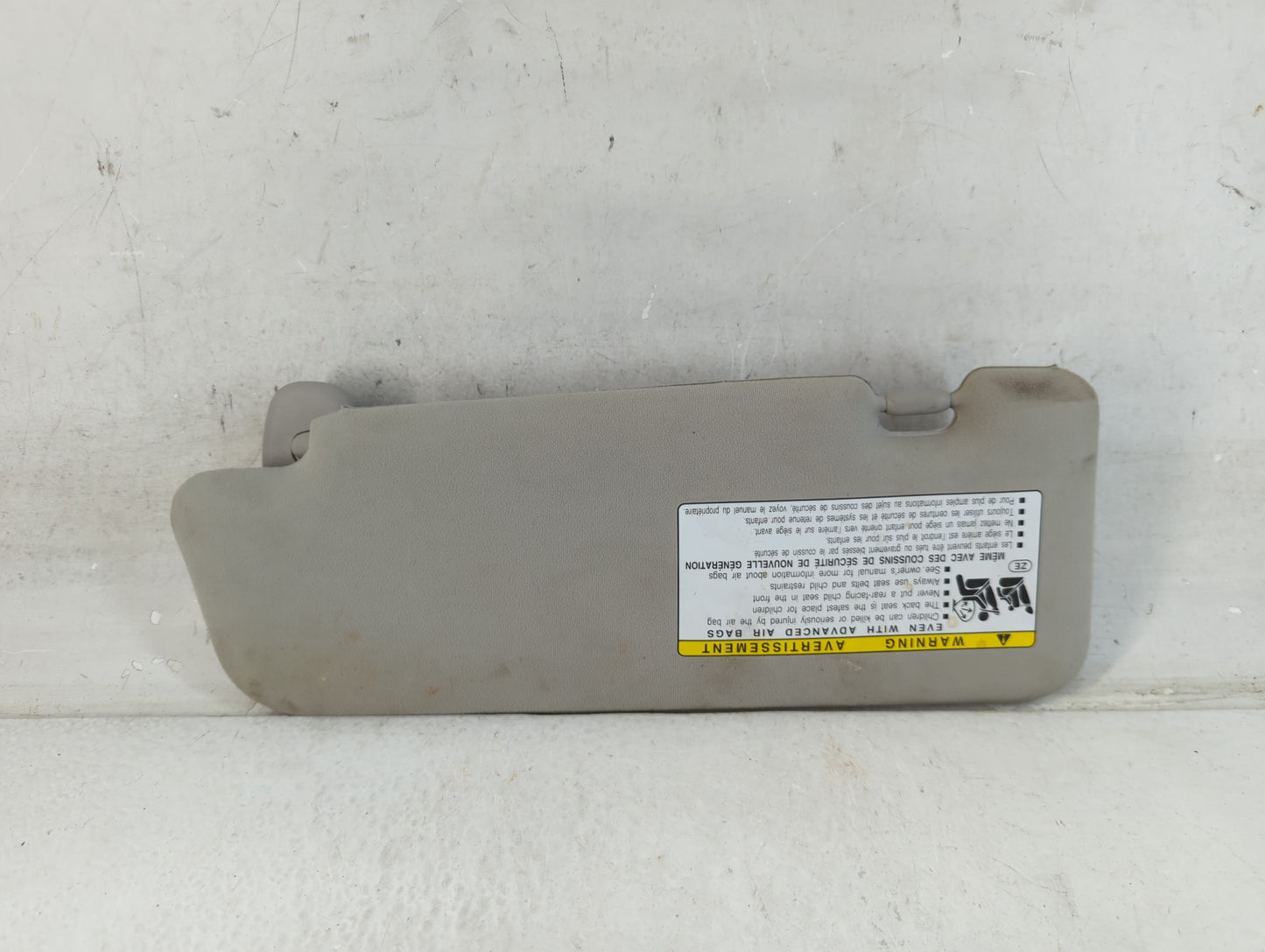 2010-2015 Toyota Prius Sun Visor Shade Replacement Passenger Right Mirror Fits Fits 2010 2011 2012 2013 2014 2015 OEM Used Auto Parts