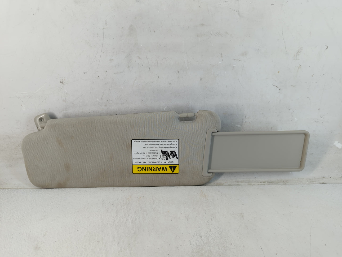 2010-2015 Mazda Cx-9 Sun Visor Shade Replacement Passenger Right Mirror Fits Fits 2010 2011 2012 2013 2014 2015 OEM Used Auto Parts - Oemusedautoparts1.com