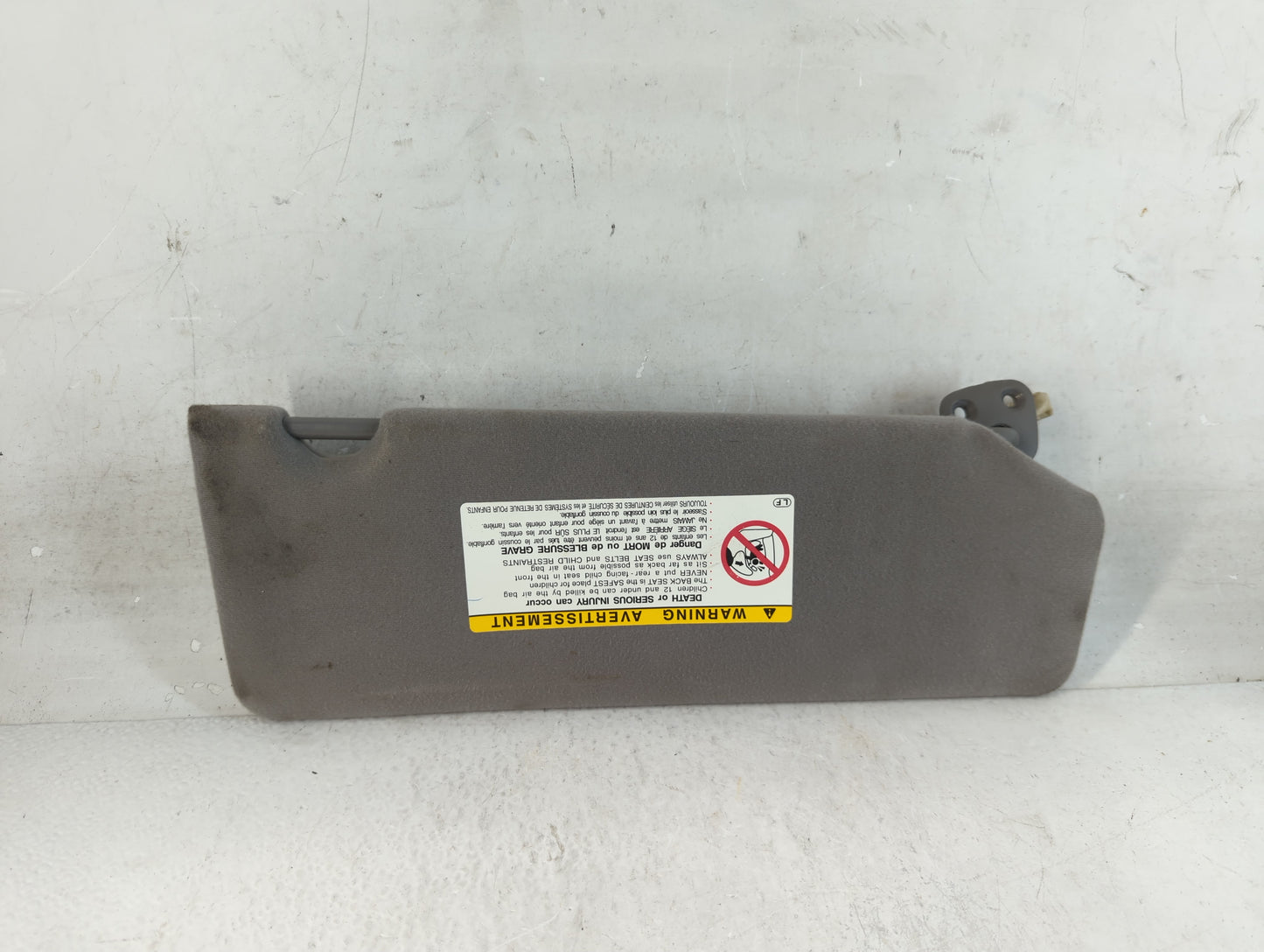 2004-2005 Toyota Solara Sun Visor Shade Replacement Driver Left Mirror Fits Fits 2004 2005 OEM Used Auto Parts