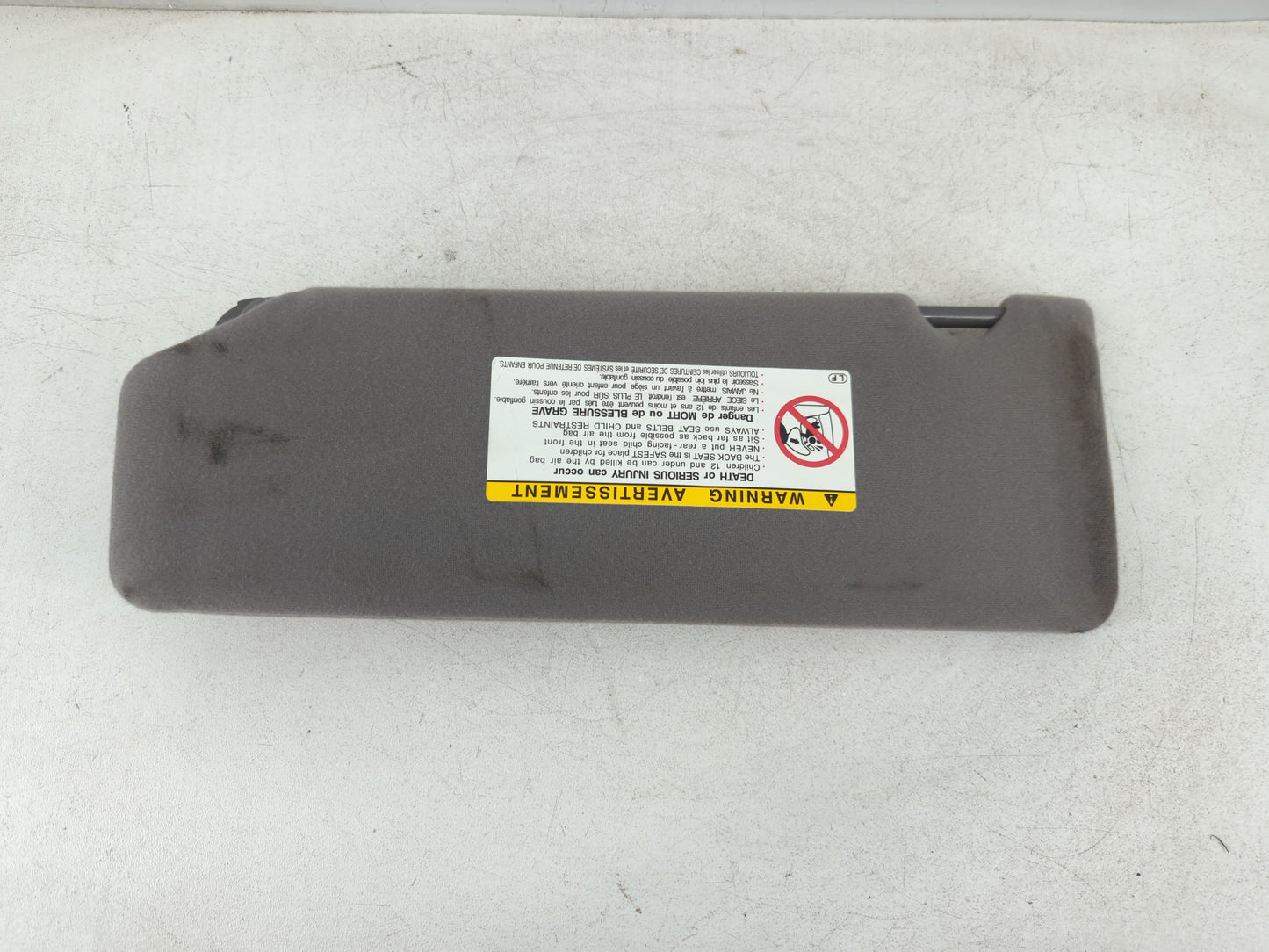 2004-2005 Toyota Solara Sun Visor Shade Replacement Passenger Right Mirror Fits Fits 2004 2005 OEM Used Auto Parts