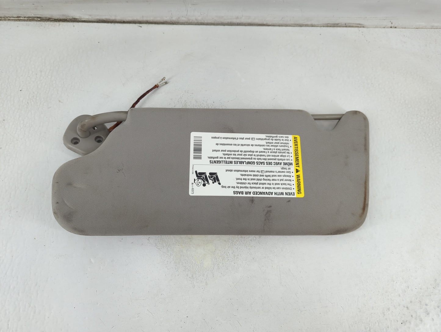 2006-2016 Chevrolet Impala Sun Visor Shade Replacement Passenger Right Mirror Fits OEM Used Auto Parts