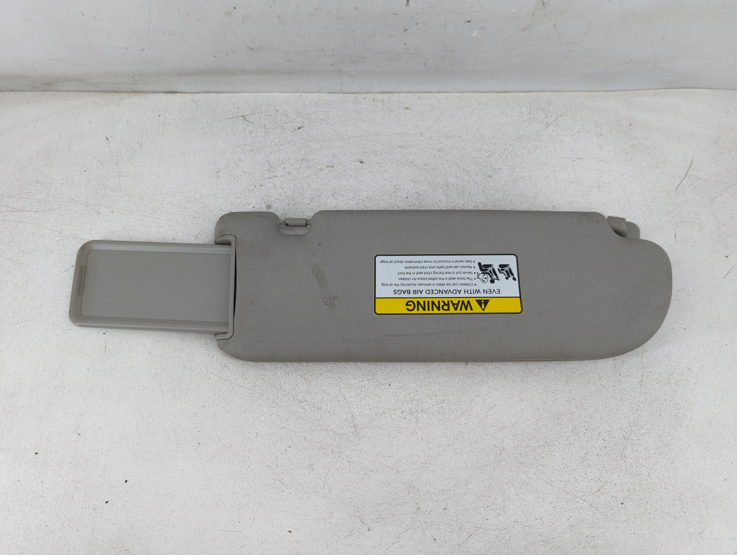 2010-2013 Kia Forte Sun Visor Shade Replacement Driver Left Mirror Fits Fits 2010 2011 2012 2013 OEM Used Auto Parts - Oemusedautoparts1.com
