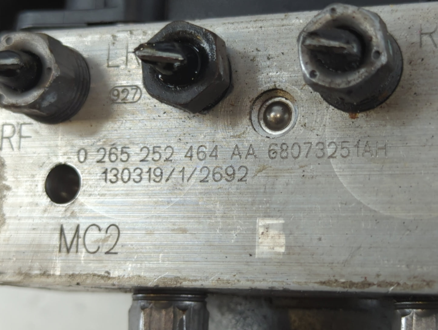 2012-2017 Fiat 500 ABS Pump Control Module Replacement P/N:68073251AH Fits Fits 2012 2013 2014 2015 2016 2017 OEM Used Auto Parts