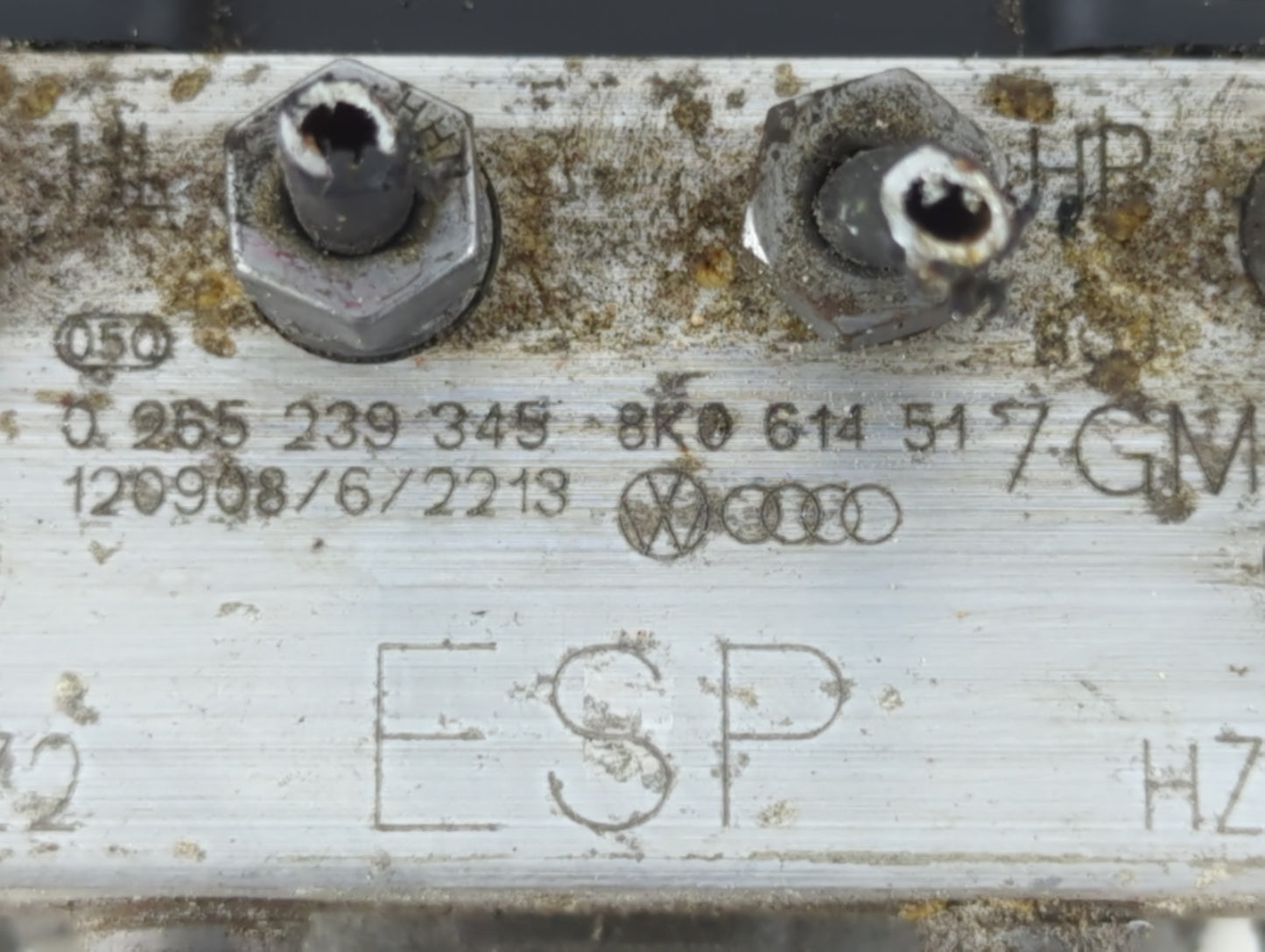 2013 Audi A5 ABS Pump Control Module Replacement P/N:0 265 345 8K0 614 517 GM Fits OEM Used Auto Parts