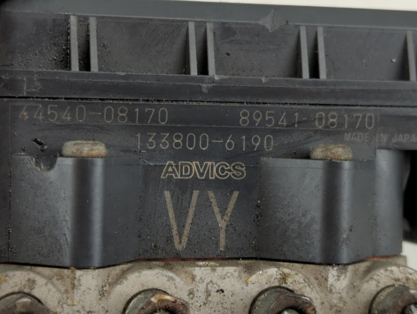 2011 Toyota Sienna ABS Pump Control Module Replacement P/N:89541-08170 133800-6190, 44540-08170 Fits OEM Used Auto Parts