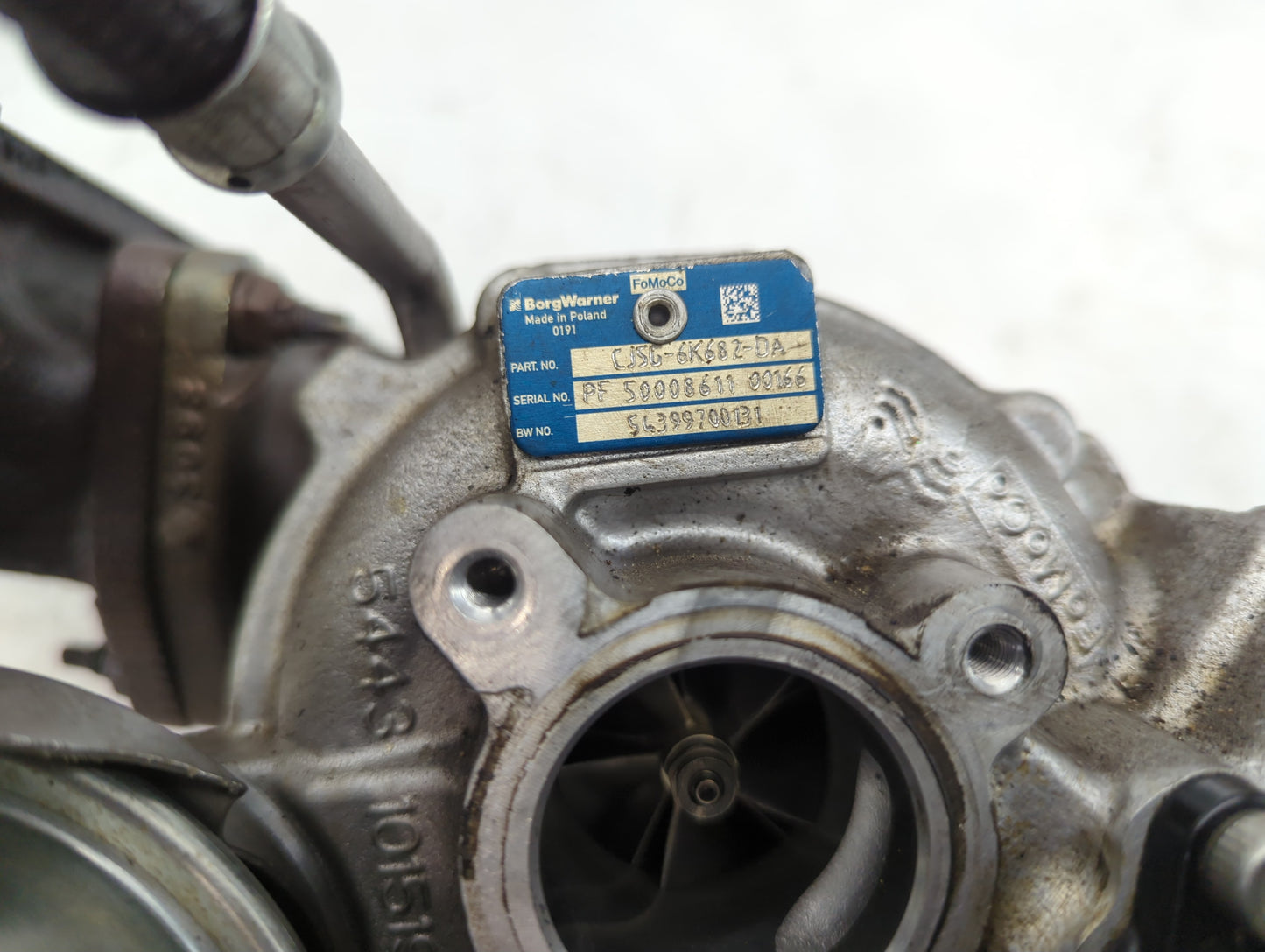 2013 Ford Escape Turbocharger Turbo Charger Super Charger Supercharger - Oemusedautoparts1.com