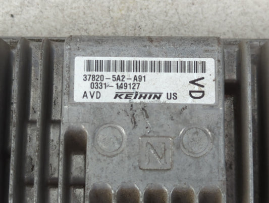 2013 Honda Accord PCM Engine Control Computer ECU ECM PCU OEM P/N:37820-5A2-A91 0379-115541, 37820-5A2-A68 Fits OEM Used Auto Parts