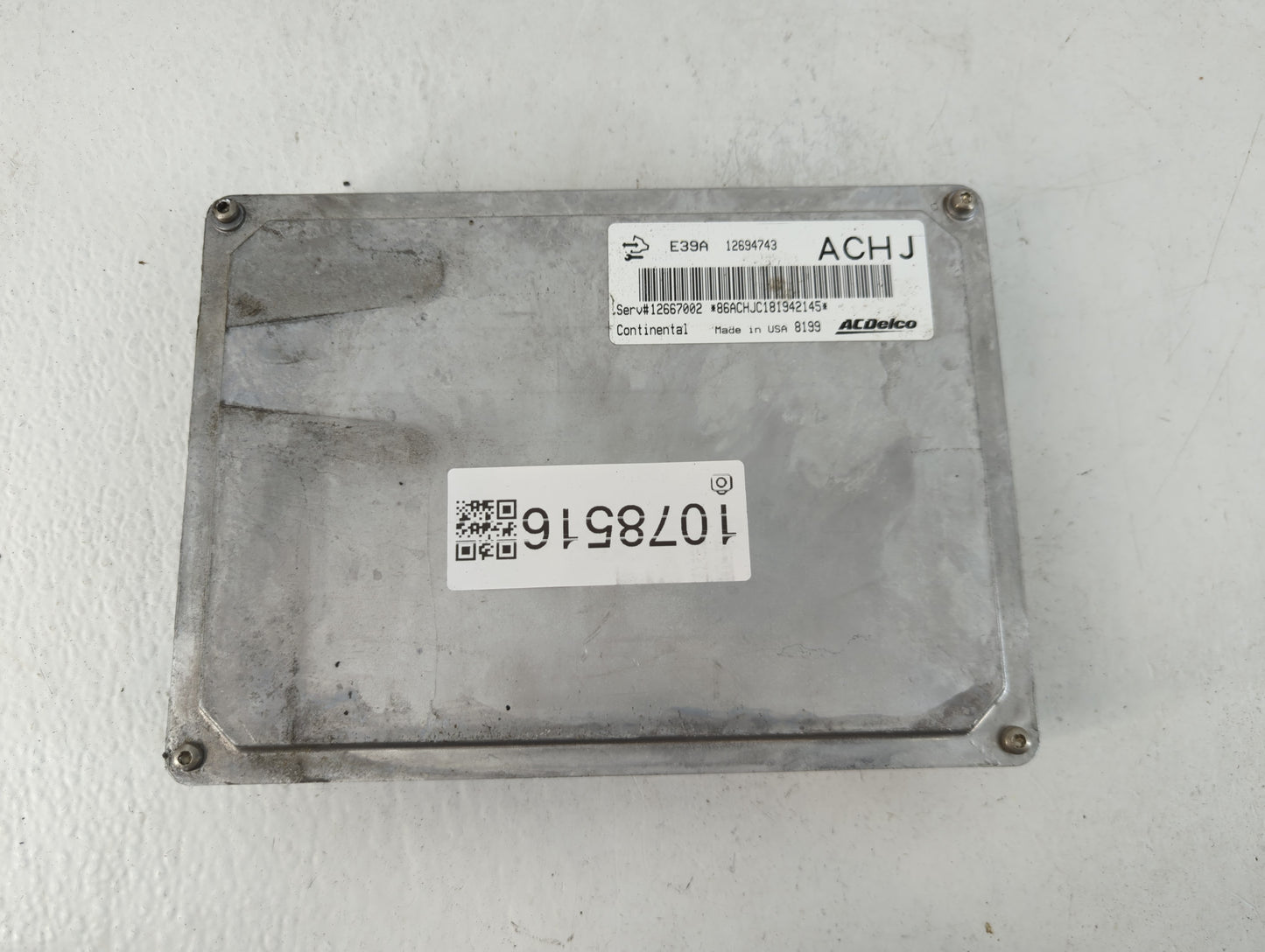 2017-2020 Chevrolet Impala PCM Engine Control Computer ECU ECM PCU OEM P/N:12694743 Fits Fits 2017 2018 2019 2020 OEM Used Auto Parts - Oemusedautoparts1.com