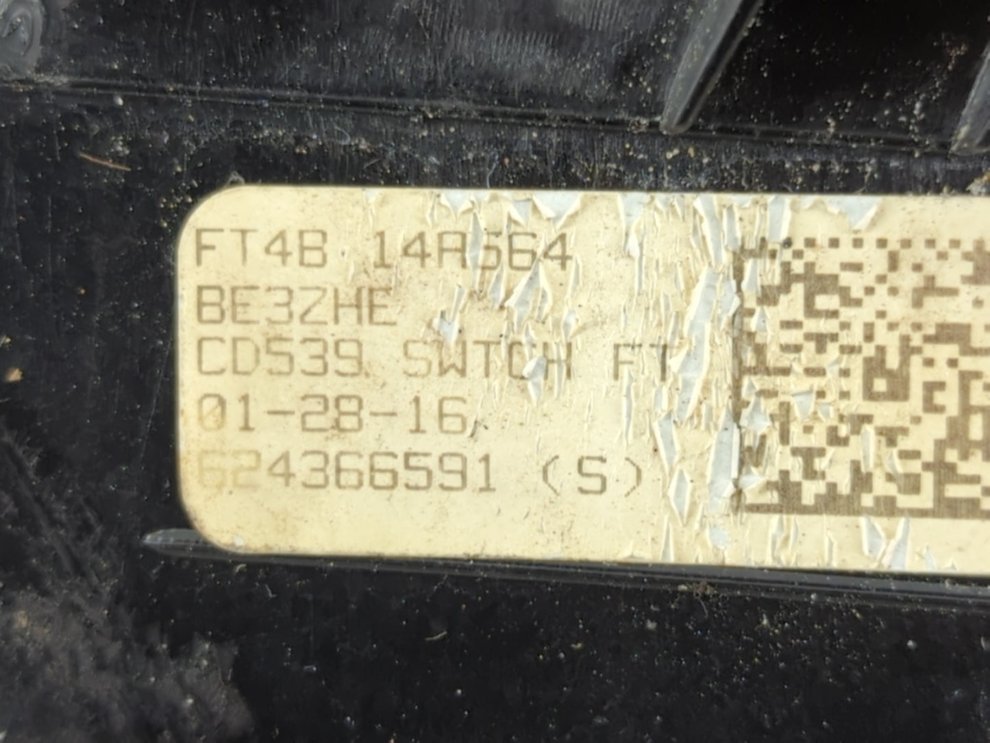 2015-2020 Ford Edge Master Power Window Switch Replacement Driver Side Left P/N:FT4B 14A564 BE Fits OEM Used Auto Parts