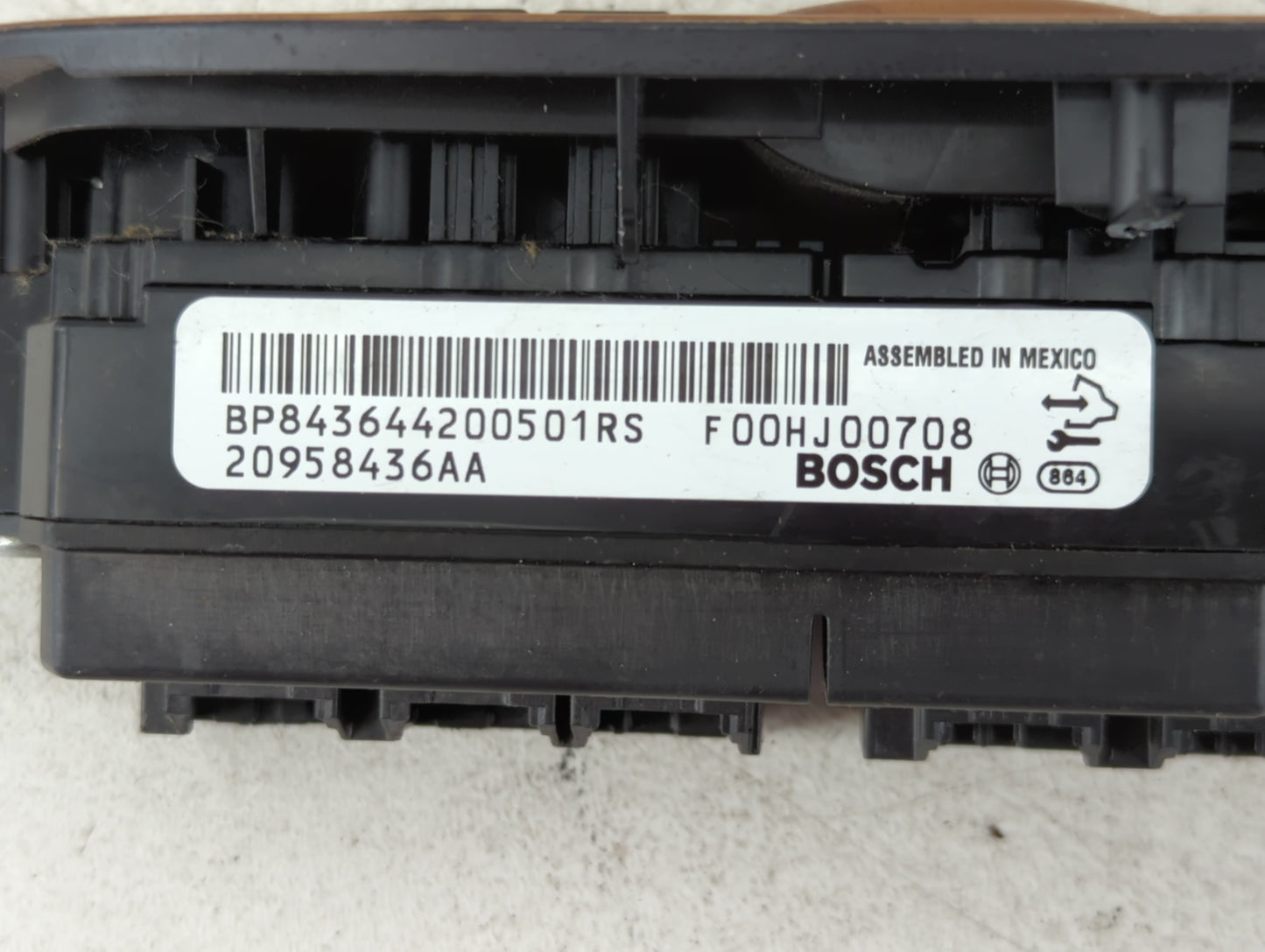 2010-2017 Buick Enclave Master Power Window Switch Replacement Driver Side Left P/N:20958436AA Fits OEM Used Auto Parts - Oemusedautoparts1.com