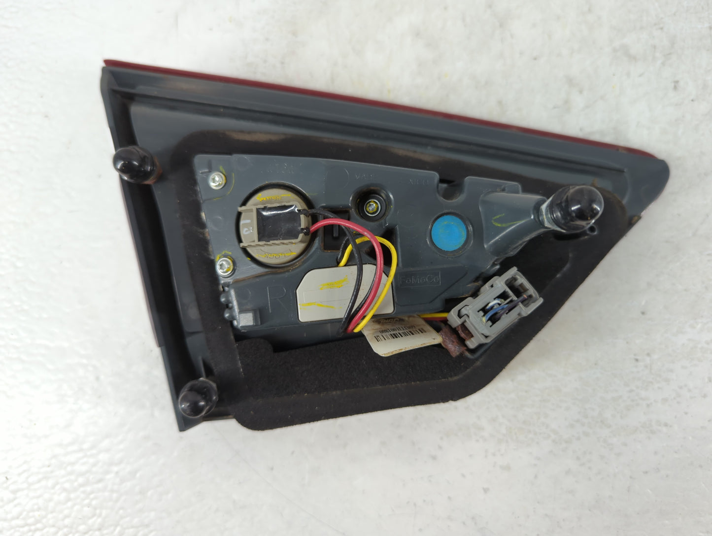 2013-2016 Ford Fusion Tail Light Assembly Passenger Right OEM P/N:DS73-13A602-BE Fits Fits 2013 2014 2015 2016 OEM Used Auto Parts - Oemusedautoparts1.com
