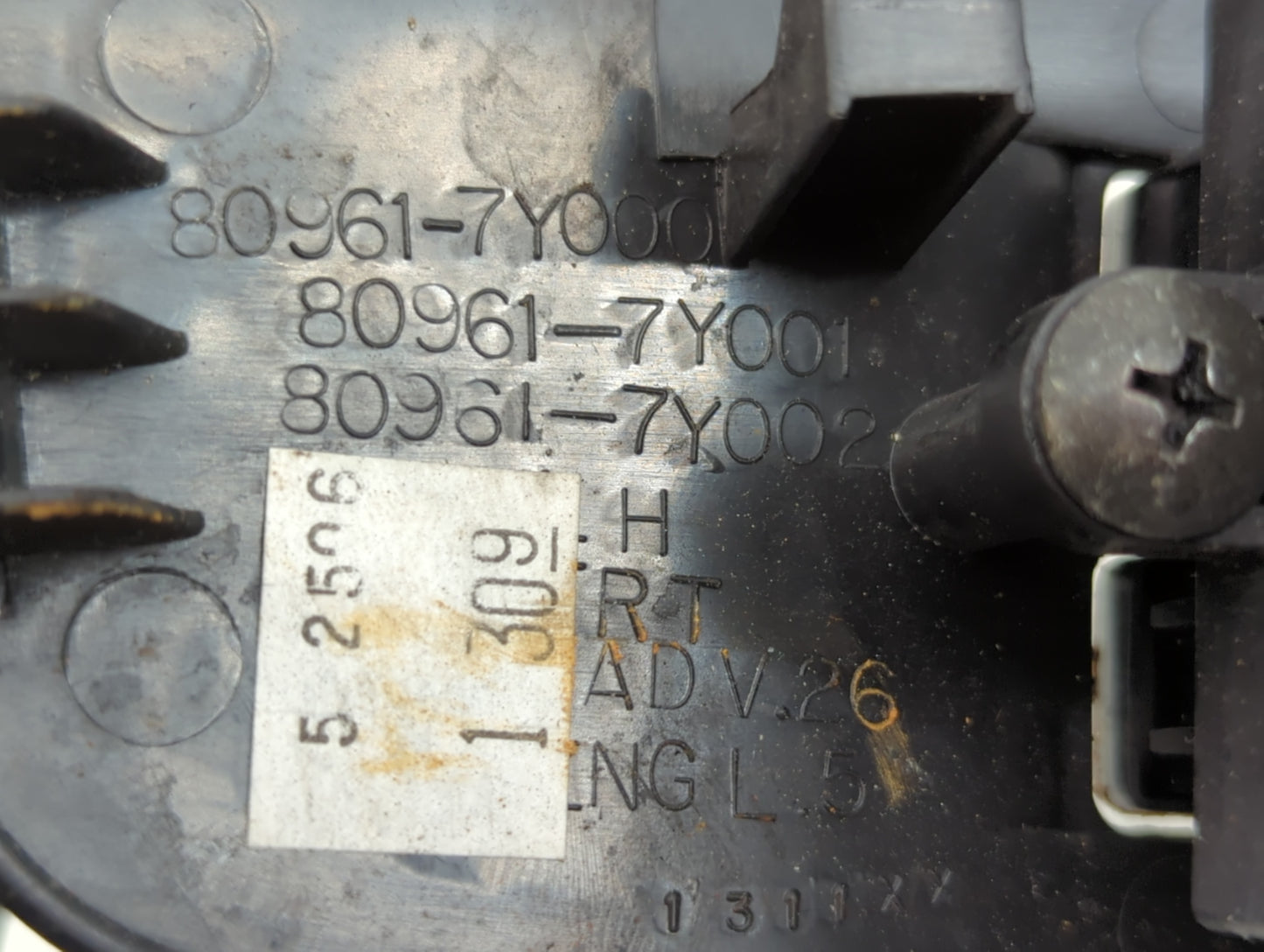 2004-2008 Nissan Maxima Master Power Window Switch Replacement Driver Side Left P/N:80961-7Y001 Fits OEM Used Auto Parts