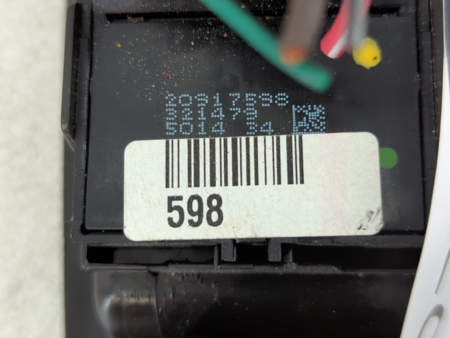 2010-2017 Gmc Terrain Master Power Window Switch Replacement Driver Side Left P/N:20917598 Fits OEM Used Auto Parts - Oemusedautoparts1.com