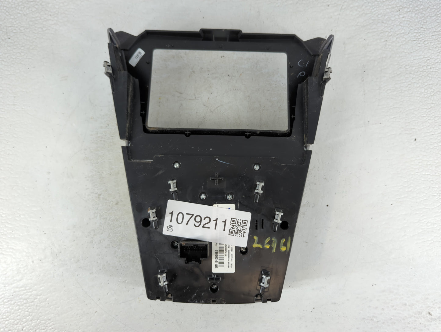 2007-2009 Cadillac Dts Radio AM FM Cd Player Receiver Replacement P/N:84096689 Fits Fits 2007 2008 2009 OEM Used Auto Parts - Oemusedautoparts1.com