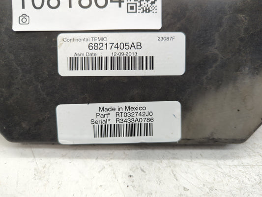 Dodge Caravan Fusebox Fuse Box Relay Module Tipm 68217405ab