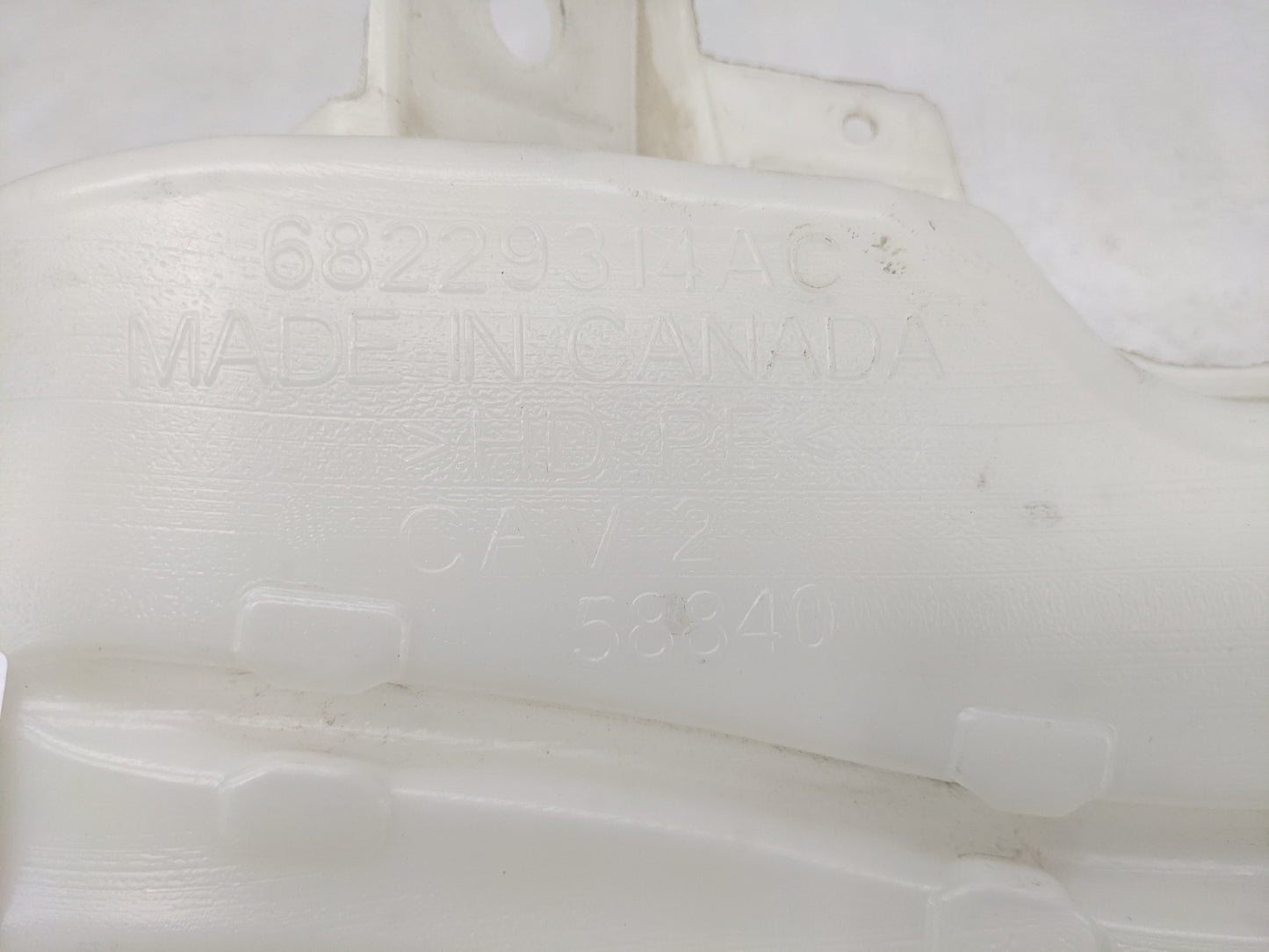 2017-2021 Chrysler Pacifica Windshield Washer Fluid Reservoir Bottle Oem