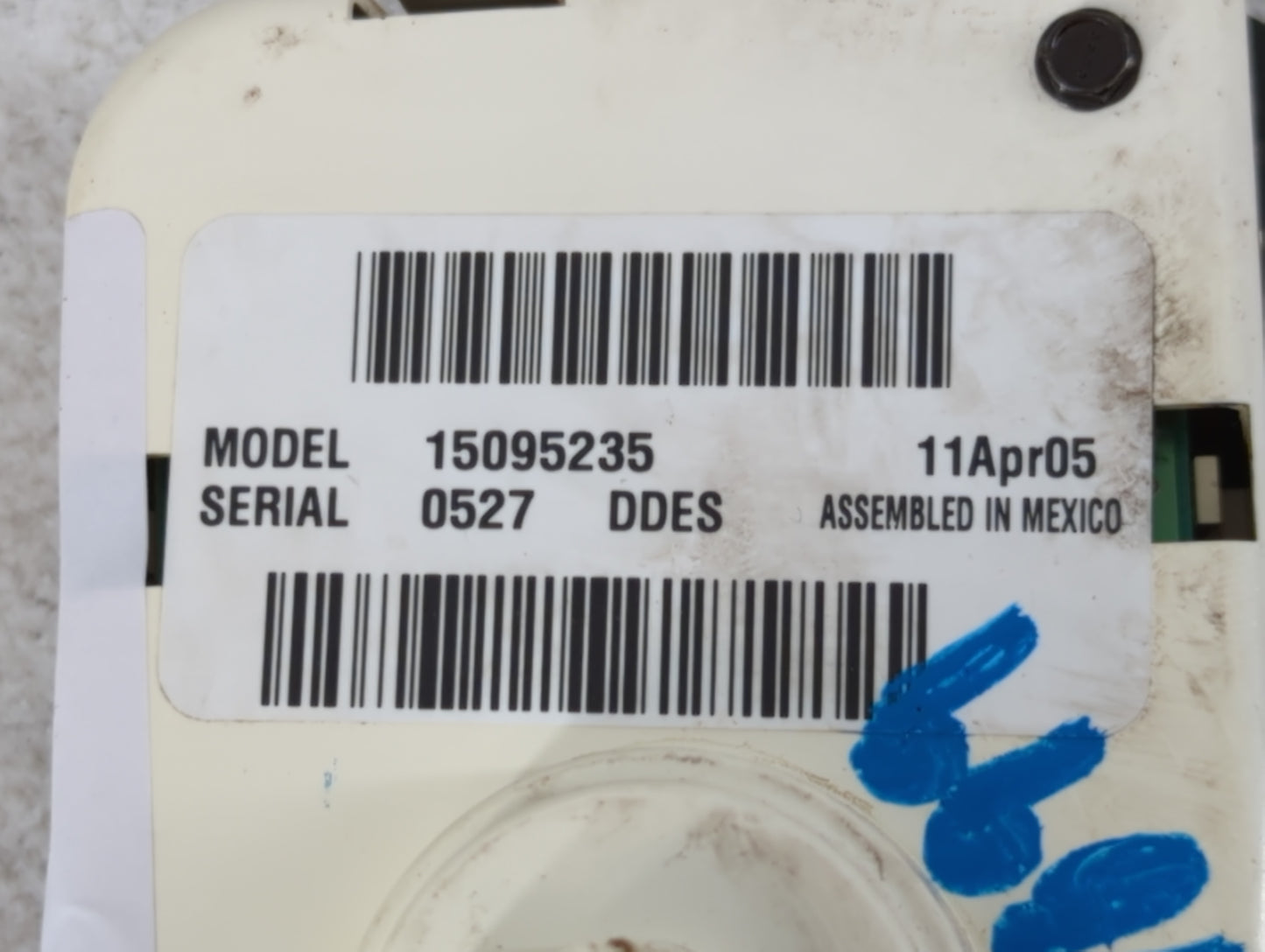 2002-2009 Chevrolet Trailblazer Climate Control Module Temperature AC/Heater Replacement P/N:15095235 Fits OEM Used Auto Parts