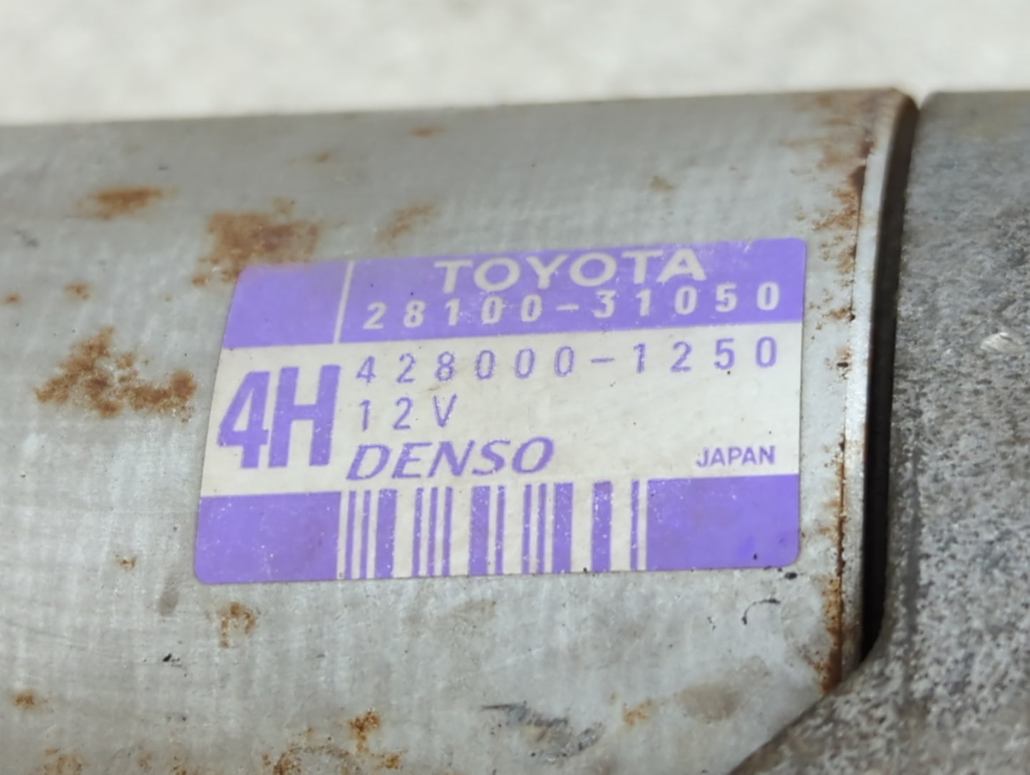 2005-2011 Toyota Tacoma Car Starter Motor Solenoid OEM P/N:428000-1250 28100-31050 Fits OEM Used Auto Parts - Oemusedautoparts1.com
