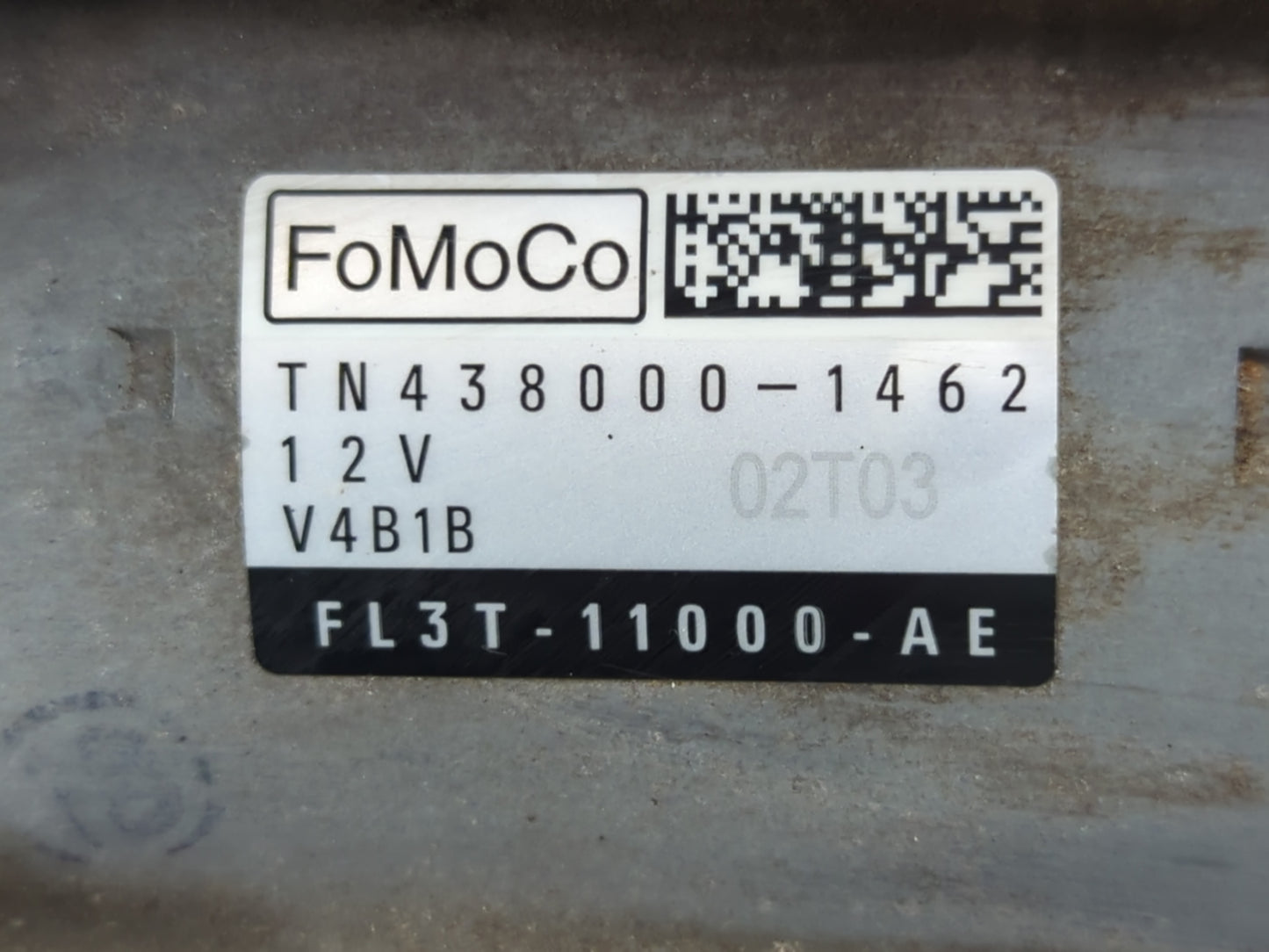 2015-2020 Ford F-150 Car Starter Motor Solenoid OEM P/N:TN438000-1462 FL3T-11000-AE Fits Fits 2015 2016 2017 2018 2019 2020 OEM Used Auto Parts - Oemusedautoparts1.com