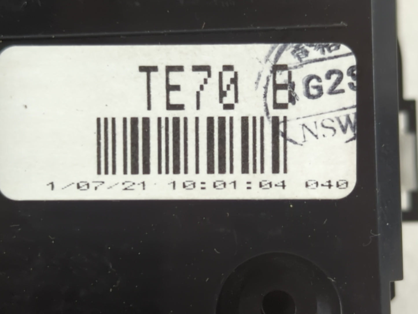 2010-2012 Mazda Cx-9 Radio AM FM Cd Player Receiver Replacement P/N:TE70 B Fits Fits 2010 2011 2012 OEM Used Auto Parts