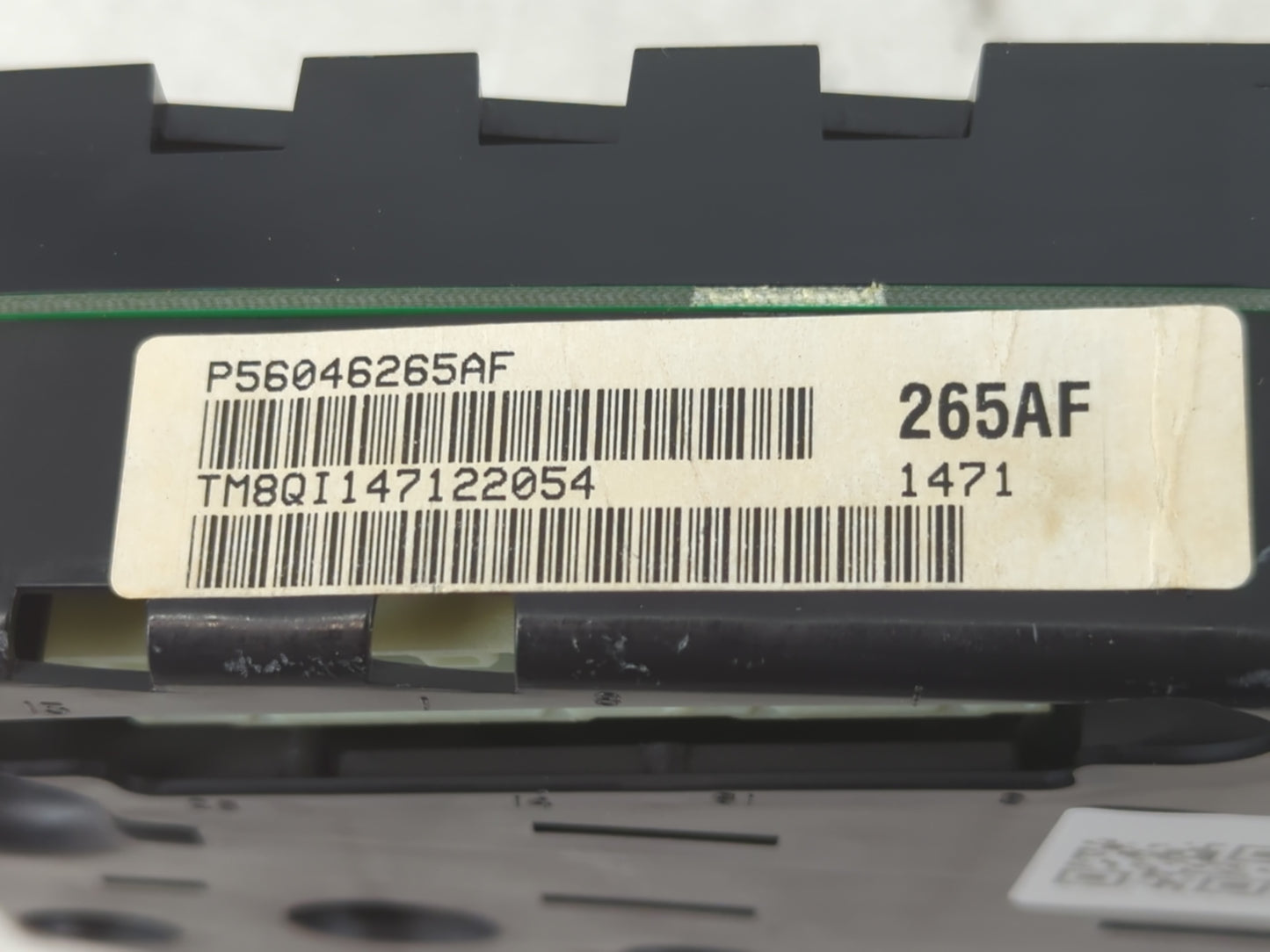 2011 Dodge Challenger Instrument Cluster Speedometer Gauges P/N:P56046265AF Fits OEM Used Auto Parts