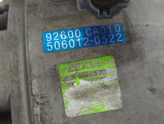 2003-2005 Nissan Murano Air Conditioning A/c Ac Compressor Oem