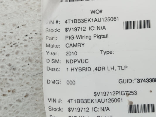 2007-2017 Toyota Camry Spare Donut Tire Wheel Rim Oem