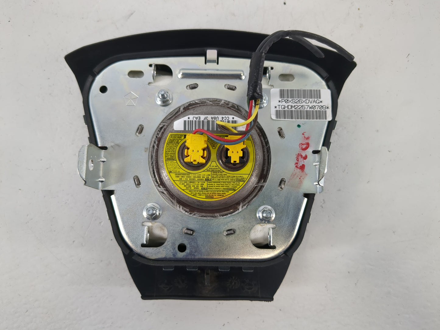 2007-2009 Dodge Caliber Air Bag Driver Left Steering Wheel Mounted Fits Fits 2007 2008 2009 OEM Used Auto Parts - Oemusedautoparts1.com