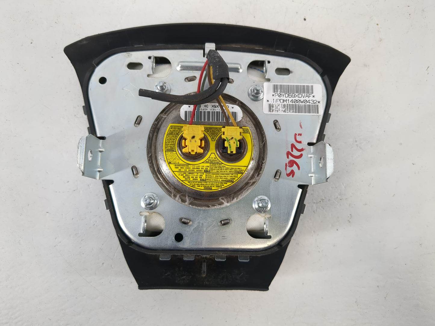 2009-2010 Jeep Patriot Air Bag Driver Left Steering Wheel Mounted Fits Fits 2009 2010 OEM Used Auto Parts